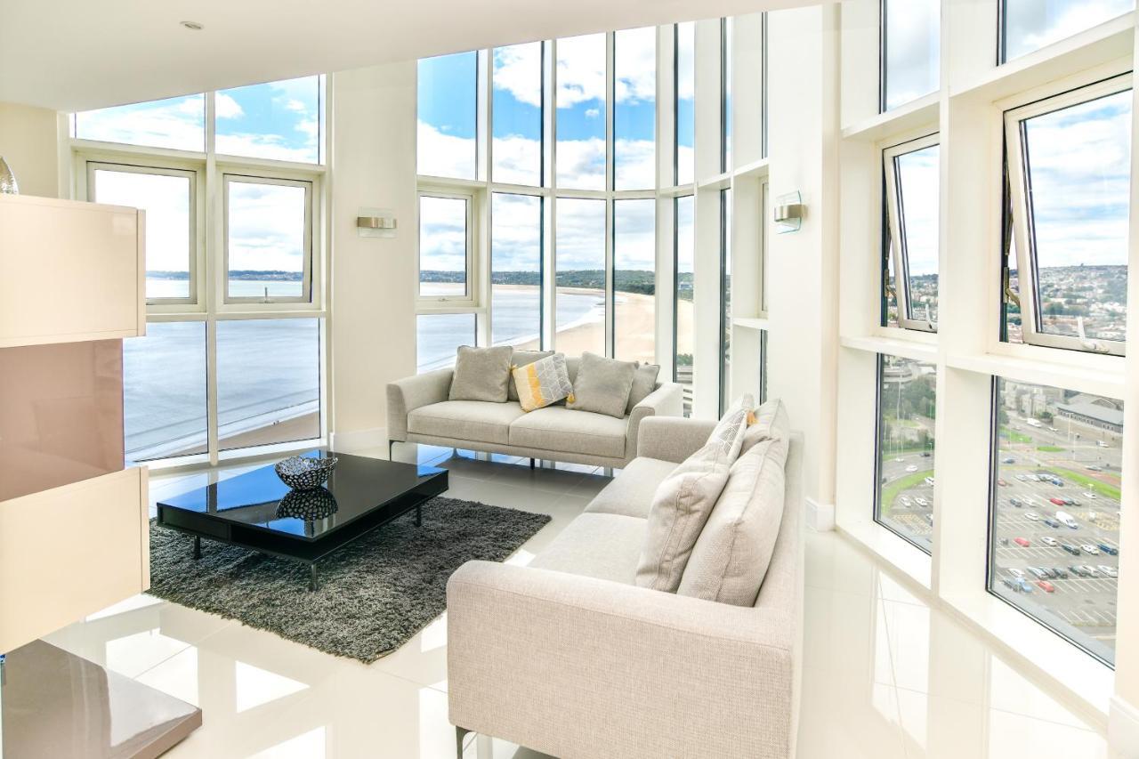 Just Stay Wales - Meridian Quay Penthouses Swansea Exteriér fotografie