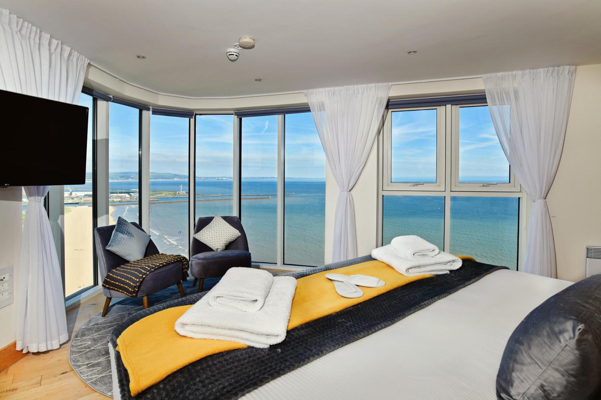 Just Stay Wales - Meridian Quay Penthouses Swansea Exteriér fotografie