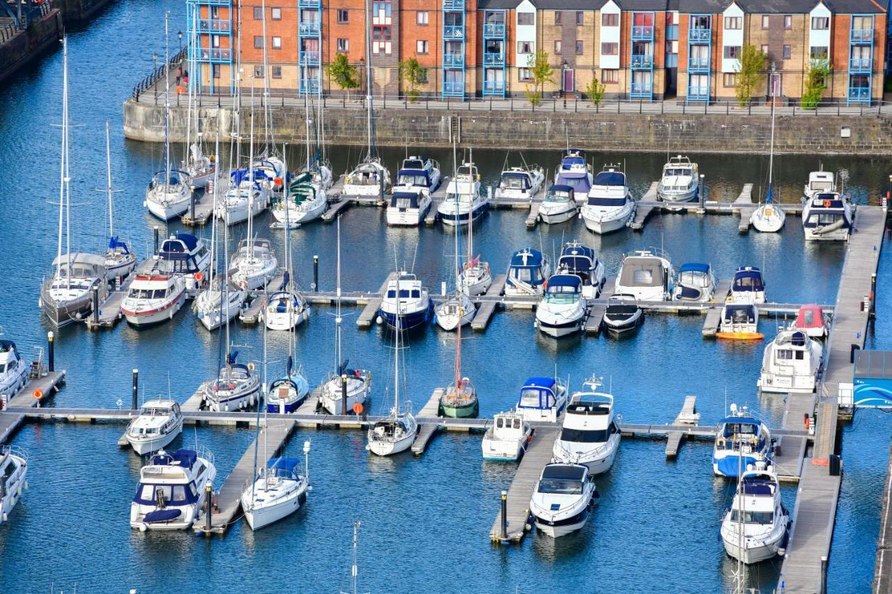 Just Stay Wales - Meridian Quay Penthouses Swansea Exteriér fotografie